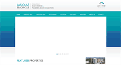 Desktop Screenshot of lasolas-beachclub.com